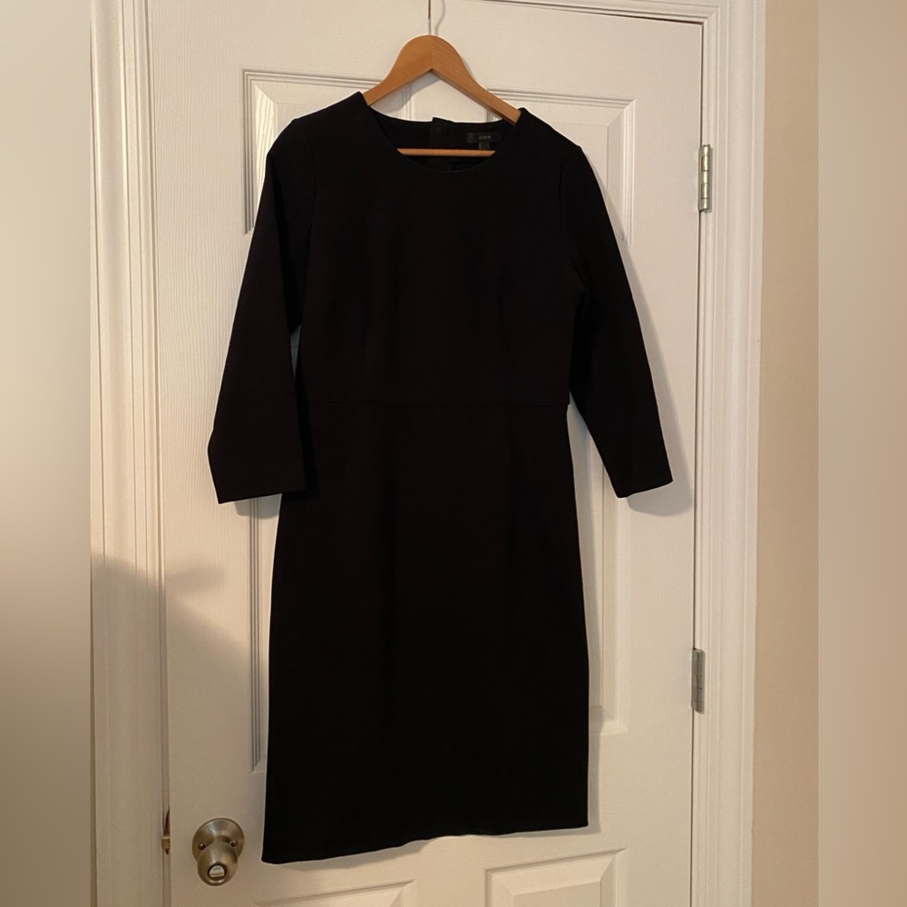 J.Crew black dress